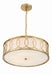 Crystorama - 287-GA - Six Light Chandelier - Graham - Antique Gold