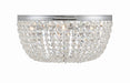 Crystorama - NOL-320-CH-CL-MWP - Five Light Flush Mount - Nola - Polished Chrome