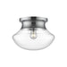 Alora - FM464012CH - One Light Flush Mount - Marcel - Chrome