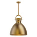 Alora - PD411318AG - One Light Pendant - Waldo - Aged Gold