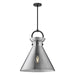 Alora - PD412518MBSM - One Light Pendant - Emerson - Matte Black/Smoked