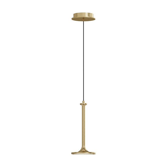 Alora - PD418006BG - LED Pendant - Issa - Brushed Gold