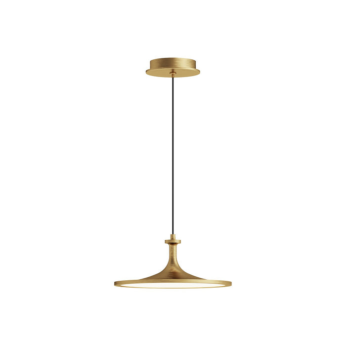 Alora - PD418012BG - LED Pendant - Issa - Brushed Gold