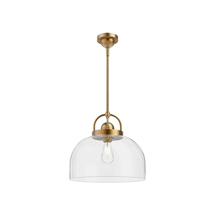 Alora - PD461101AG - One Light Pendant - Lancaster - Aged Gold