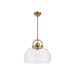 Alora - PD461101AG - One Light Pendant - Lancaster - Aged Gold