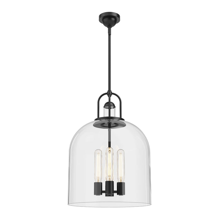 Alora - PD461104MB - Four Light Pendant - Lancaster - Matte Black