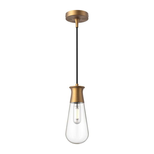 Alora - PD464001AG - One Light Pendant - Marcel - Aged Gold