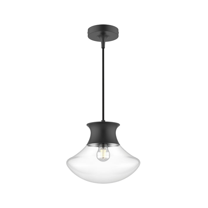 Alora - PD464012MB - One Light Pendant - Marcel - Matte Black