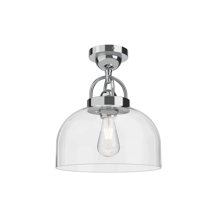 Alora - SF461101CH - One Light Semi-Flush Mount - Lancaster - Chrome