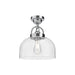 Alora - SF461101CH - One Light Semi-Flush Mount - Lancaster - Chrome