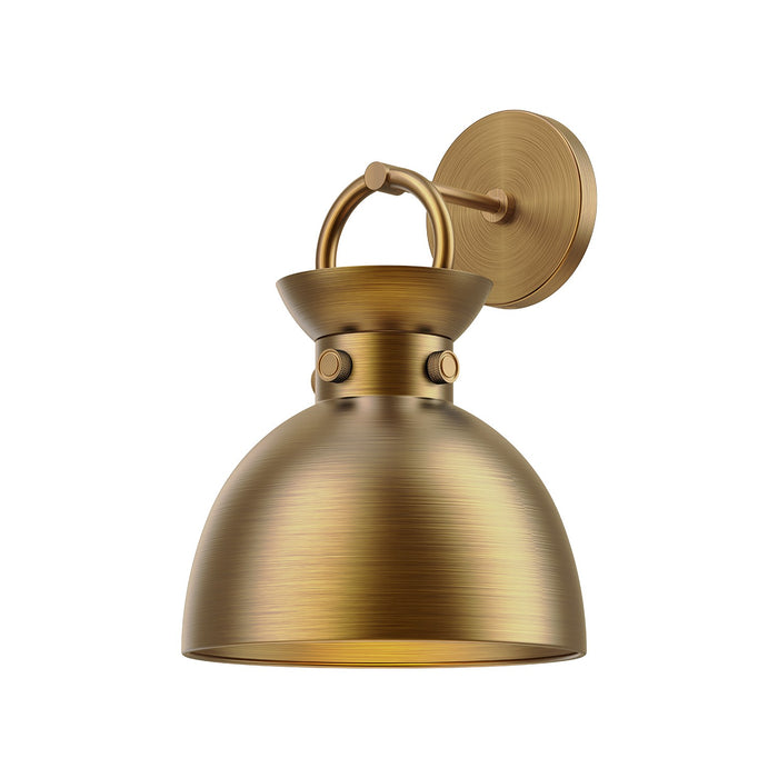 Alora - WV411309AG - One Light Wall Sconce - Waldo - Aged Gold