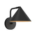 Alora - WV485007MB - One Light Wall Sconce - Remy - Matte Black