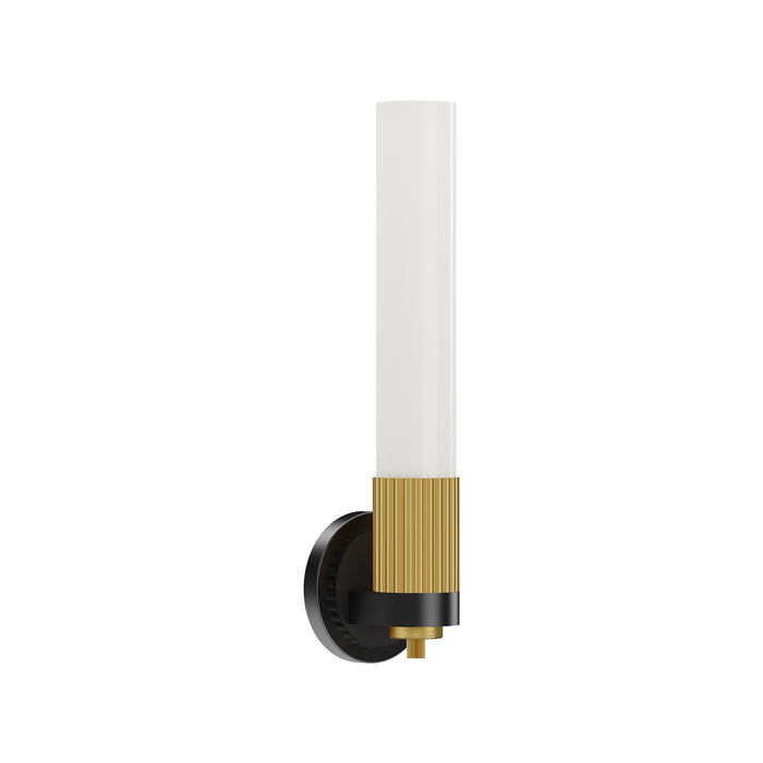 Alora - WV416101MBBG - One Light Wall Sconce - Rue - Matte Black/Brushed Gold