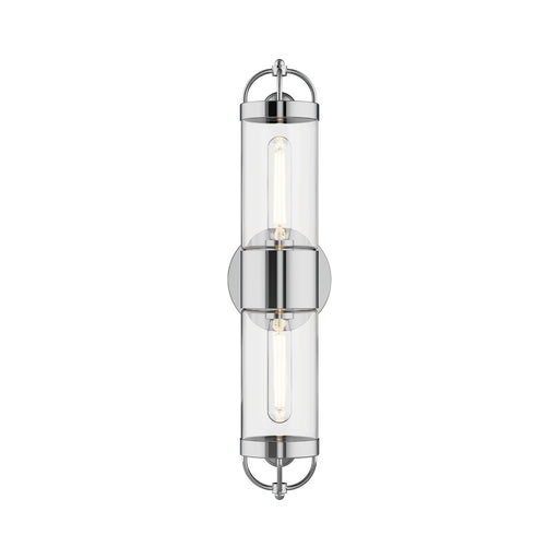 Alora - WV461102CH - Two Light Wall Sconce - Lancaster - Chrome