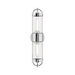 Alora - WV461102CH - Two Light Wall Sconce - Lancaster - Chrome