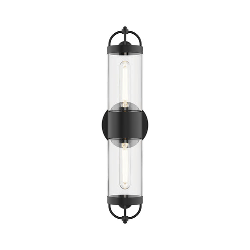 Alora - WV461102MB - Two Light Wall Sconce - Lancaster - Matte Black