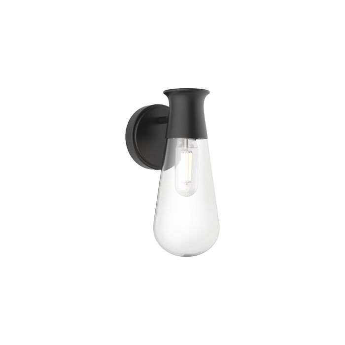 Alora - WV464001MB - One Light Wall Sconce - Marcel - Matte Black