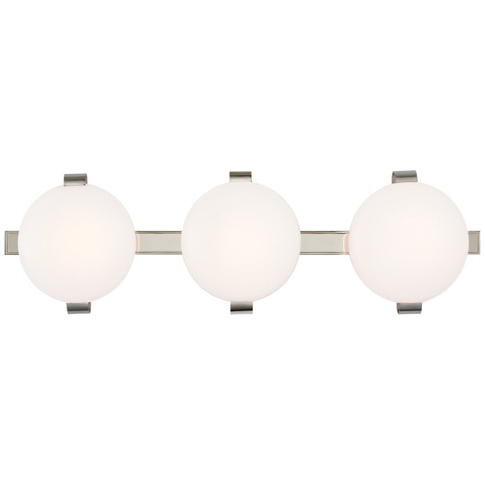 Visual Comfort Signature - CD 2015PN-WG - LED Bath - Marisol - Polished Nickel