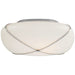 Visual Comfort Signature - CD 4006PN-WG - LED Flush Mount - Fondant - Polished Nickel