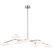 Visual Comfort Signature - CD 5015PN-WG - LED Linear Chandelier - Brindille - Polished Nickel