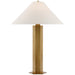 Visual Comfort Signature - PCD 3000HAB-L - LED Table Lamp - Olivier - Hand-Rubbed Antique Brass