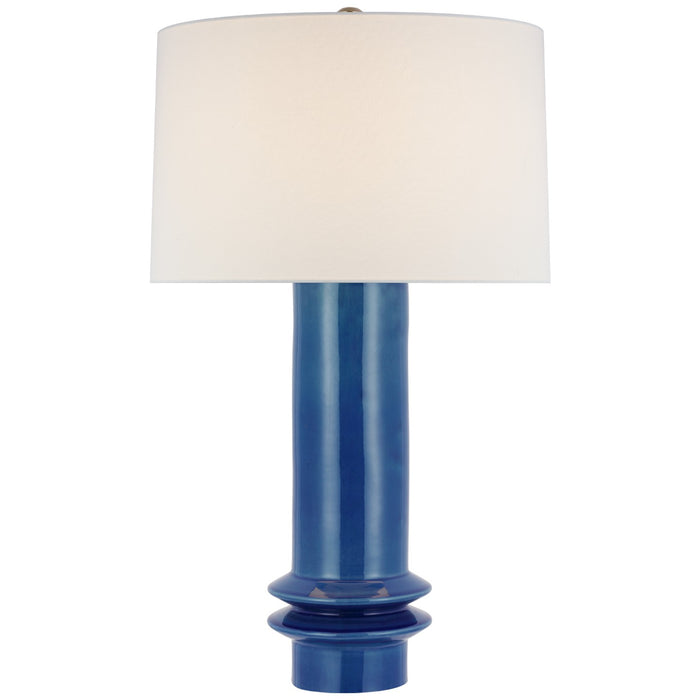 Visual Comfort Signature - PCD 3603AQC-L - LED Table Lamp - Montaigne - Aqua Crackle