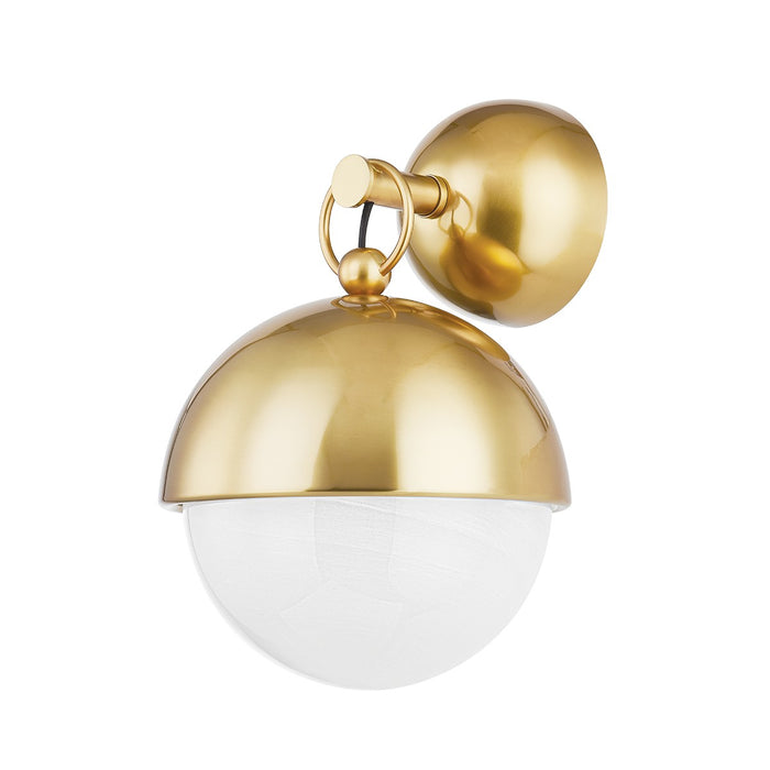 Corbett Lighting - 340-01-VPB - One Light Wall Sconce - Althea - Vintage Polished Brass