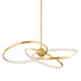 Corbett Lighting - 341-42-VB - LED Chandelier - Alula - Vintage Brass