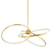 Corbett Lighting - 341-60-VB - LED Chandelier - Alula - Vintage Brass