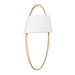 Corbett Lighting - 343-01-VGL - Two Light Wall Sconce - Dubai - Vintage Gold Leaf