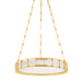 Corbett Lighting - 346-20-VB - LED Chandelier - Leda - Vintage Brass