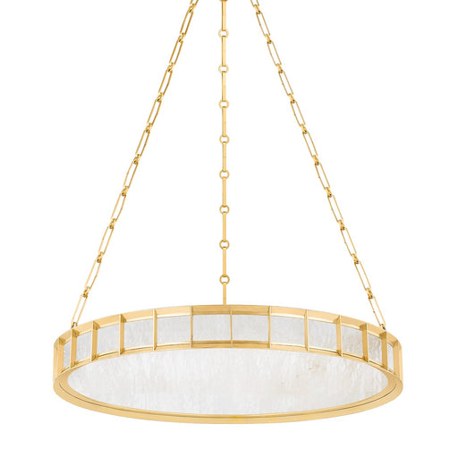 Corbett Lighting - 346-30-VB - LED Chandelier - Leda - Vintage Brass