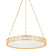 Corbett Lighting - 346-30-VB - LED Chandelier - Leda - Vintage Brass