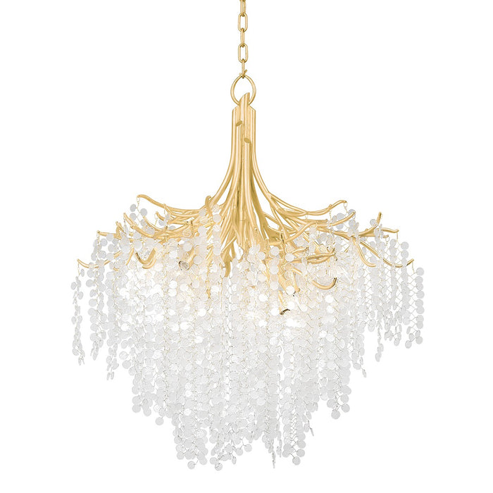 Corbett Lighting - 350-32-GL - Nine Light Chandelier - Genoa - Gold Leaf