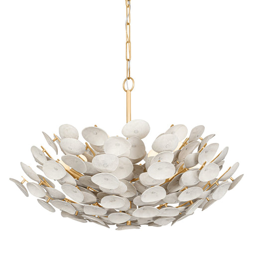 Corbett Lighting - 356-32-VGL - Nine Light Chandelier - Aimi - Vintage Gold Leaf