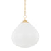 Corbett Lighting - 362-18-VB - One Light Pendant - Semilla - Vintage Brass