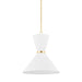 Hudson Valley - 5922-AGB - Two Light Pendant - Enid - Aged Brass