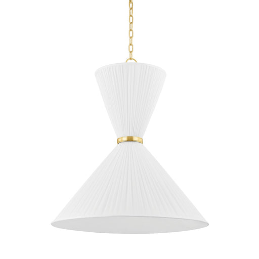 Hudson Valley - 5930-AGB - Two Light Pendant - Enid - Aged Brass