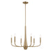 Kichler - 52525CPZ - Six Light Chandelier - Deela - Champagne Bronze