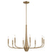 Kichler - 52526CPZ - Eight Light Chandelier - Deela - Champagne Bronze