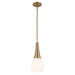 Kichler - 52529CPZ - One Light Pendant - Deela - Champagne Bronze