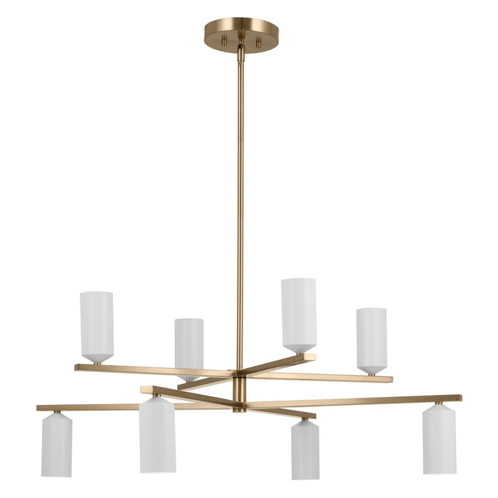 Kichler - 52532CPZWH - LED Chandelier - Gala - Champagne Bronze