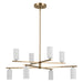 Kichler - 52532CPZWH - LED Chandelier - Gala - Champagne Bronze