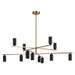 Kichler - 52533CPZBK - LED Chandelier - Gala - Champagne Bronze