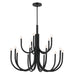 Kichler - 52552BK - 15 Light Chandelier - Odensa - Black