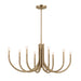 Kichler - 52553CPZ - Eight Light Chandelier - Odensa - Champagne Bronze