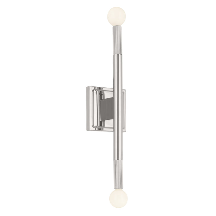 Kichler - 52556PN - Two Light Wall Sconce - Odensa - Polished Nickel