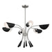 Kichler - 52559SN - Six Light Chandelier - Arcus - Satin Nickel