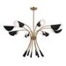 Kichler - 52560CPZBK - Eight Light Chandelier - Arcus - Champagne Bronze