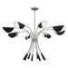 Kichler - 52560SN - Eight Light Chandelier - Arcus - Satin Nickel